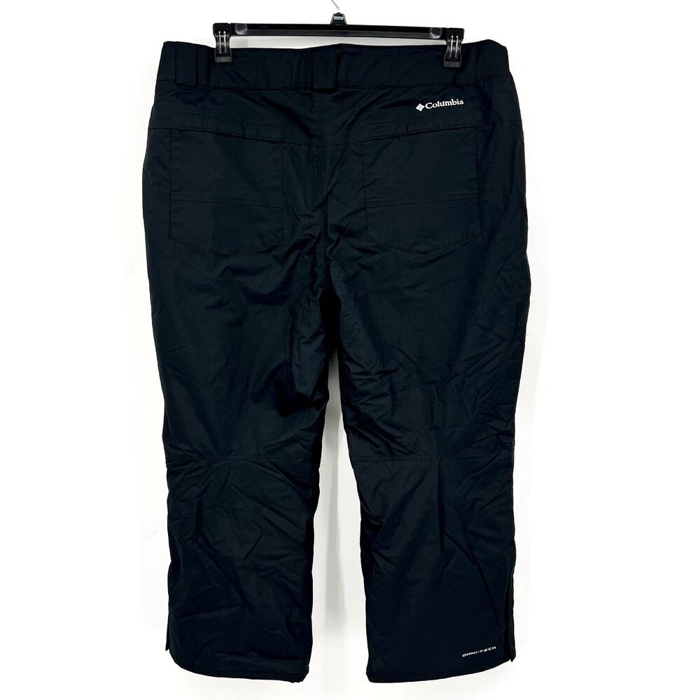 COLUMBIA Men's Bugaboo IV Insulated Snow Pants 3X Short Black Waterproof NWT - Picture 9 of 16
